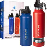 Diversion Safe Water Bottle, 28oz – Red & Blue