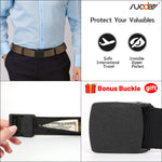 Hidden Money Pocket Belt