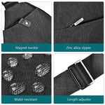 Anti Theft Crossbody Bag - Secret Stashing - Concealment Furniture, Diversion Safes, Home Security Safes