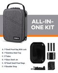 Smell Proof Stash Box – Dark Grey, Combo Lock