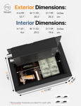 Smart Home Safe – WiFi App Lock, Voice Command, Anti-Theft