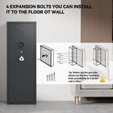 Large 10–15 Gun Safe Cabinet for Home | Quick-Access Rifle & Pistol
