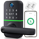 Keypad Fingerprint Door Lock for Front Door | Deadbolt Alternative