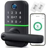 Keypad Fingerprint Door Lock for Front Door | Deadbolt Alternative