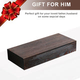 Rustic Floating Concealment Shelf with RFID Lock – Espresso