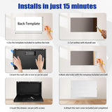 Ryansunoro Secret In-Wall Safe with Magnetic Vent Cover Disguise