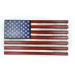 Mini American Flag Wall Display – Hidden Locking Gun Concealment