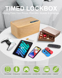 ySky Woodgrain Digital Time-Lock Habit Box