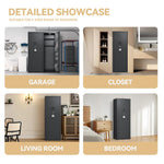 Large 10–15 Gun Safe Cabinet for Home | Quick-Access Rifle & Pistol