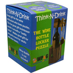 Wine Bottle Puzzle Lock – Wooden Brain Teaser Gift