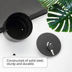 Flower Pot Diversion Safe with Key Lock
