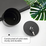 Flower Pot Diversion Safe with Key Lock