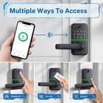 Keypad Fingerprint Door Lock for Front Door | Deadbolt Alternative