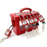 SAFBY Heavy-Duty OSHA-Compliant 13-Slot LOTO Station