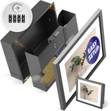 Elder Welder 400+ Cubic Inch Picture Frame Wall Safe with Combination Lock