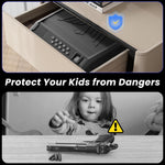 Biometric Portable Gun Safe with LCD