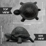 Cast Iron Turtle Hide-A-Key | Outdoor Hidden Key Holder
