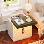 Farmhouse Nightstand with Secret Drawer (Concealment Furniture)