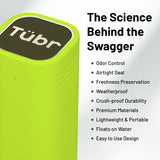 Tübr Premium Waterproof Airtight Travel Stash Unit