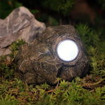 Solar Rock Light Hide-A-Key | Waterproof Hidden Key Holder