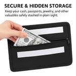 2-Pack Diversion Safe Bags | Adhesive Hidden Valuables Pouches