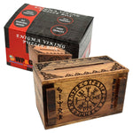 Viking Secret Puzzle Box – Hidden Money & Gift Card Holder