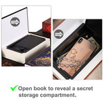 CookBook Diversion Book Safe with Real Pages with a Combination Lock - Secret Stashing - Concealment Furniture, Diversion Safes, Home Security Safes