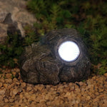 Solar Rock Light Hide-A-Key | Waterproof Hidden Key Holder