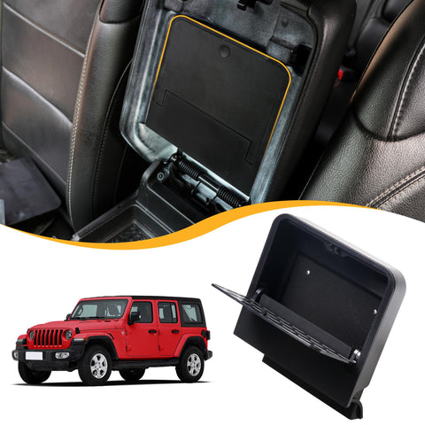 Hidden Center Console Storage for 2018–2025 Wrangler JL / Gladiator JT | One-Touch