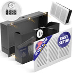 Hidden Wall Safe with Real Air Vent Cover – Combo Lock