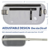 Slim Minimalist Design RFID Blocking Money Belt - Secret Stashing - Concealment Furniture, Diversion Safes, Home Security Safes