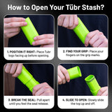 Tübr Premium Waterproof Airtight Travel Stash Unit