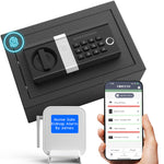 Smart Home Safe – WiFi App Lock, Voice Command, Anti-Theft
