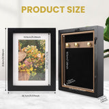 BARGIFTS Hidden Picture Frame Vault with Storage Hooks