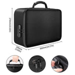 Fireproof Document Bag with Lock – Black