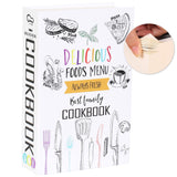 CookBook Diversion Book Safe with Real Pages with a Combination Lock