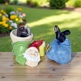 Gnome Hide-A-Key Garden Statue | Outdoor Spare Key Holder