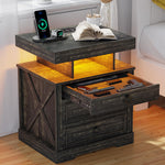 Smart Nightstand with Hidden Compartment (Concealment Furniture)