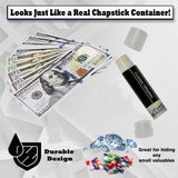 Lip Balm Diversion Safe – Discreet Stash for Cash & Valuables
