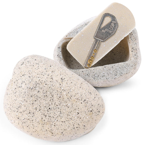 Large Fake Rock Hide-A-Key | Outdoor Hidden Key Safe