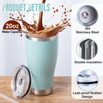 Stainless Diversion Water Bottle with Hidden Compartment (20oz)