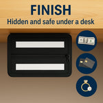 2-Pack Diversion Safe Bags | Adhesive Hidden Valuables Pouches