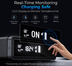 Biometric Nightstand Safe with Wireless Charging & LED Display
