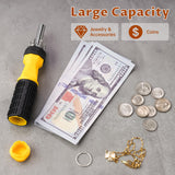Screwdriver Diversion Safe – Hidden Steel Storage with Twist-Off Handle