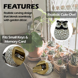 Owl Hide-A-Key Outdoor, Waterproof Hidden Key Holder