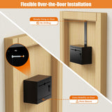 Metateel Heavy-Duty Over-the-Door Secure Drop Box