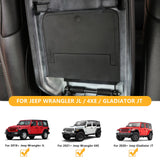 Hidden Center Console Storage for 2018–2025 Wrangler JL / Gladiator JT | One-Touch