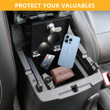 Center Console Safe for 2018–2025 Jeep Wrangler JL / Gladiator JT | 3-Digit Combo