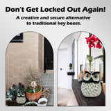 Owl Hide-A-Key Outdoor, Waterproof Hidden Key Holder