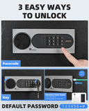 DAYI Heavy-Duty Digital Home Safe with Fireproof Document Bag